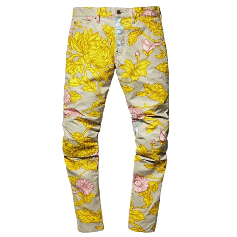 G-Star Raw Rococo Floral Elwood Slim Jean /G-Star 5622 Elwood X 25 Pharr…